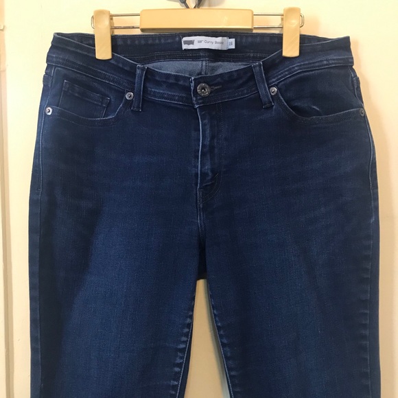 Levi’s Curve Boot Dark Wash Jeans - Picture 4 of 9